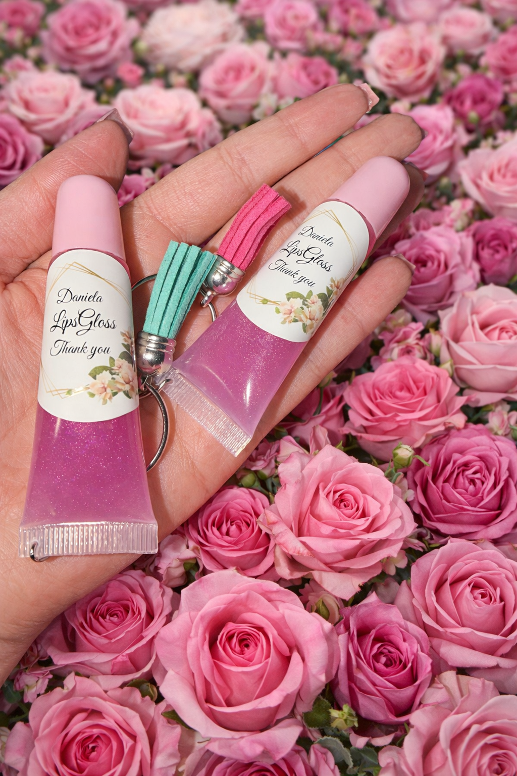 Fruity Pink con llavero